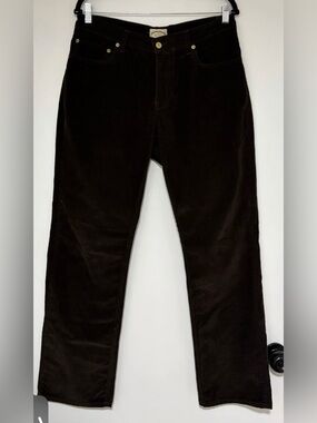 Bonobos Men’s Brown Corduroy Pants Fabric From Italy Size 33 X 30